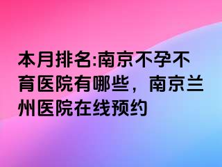 本月排名:兰州不孕不育医院有哪些，兰州兰州医院在线预约